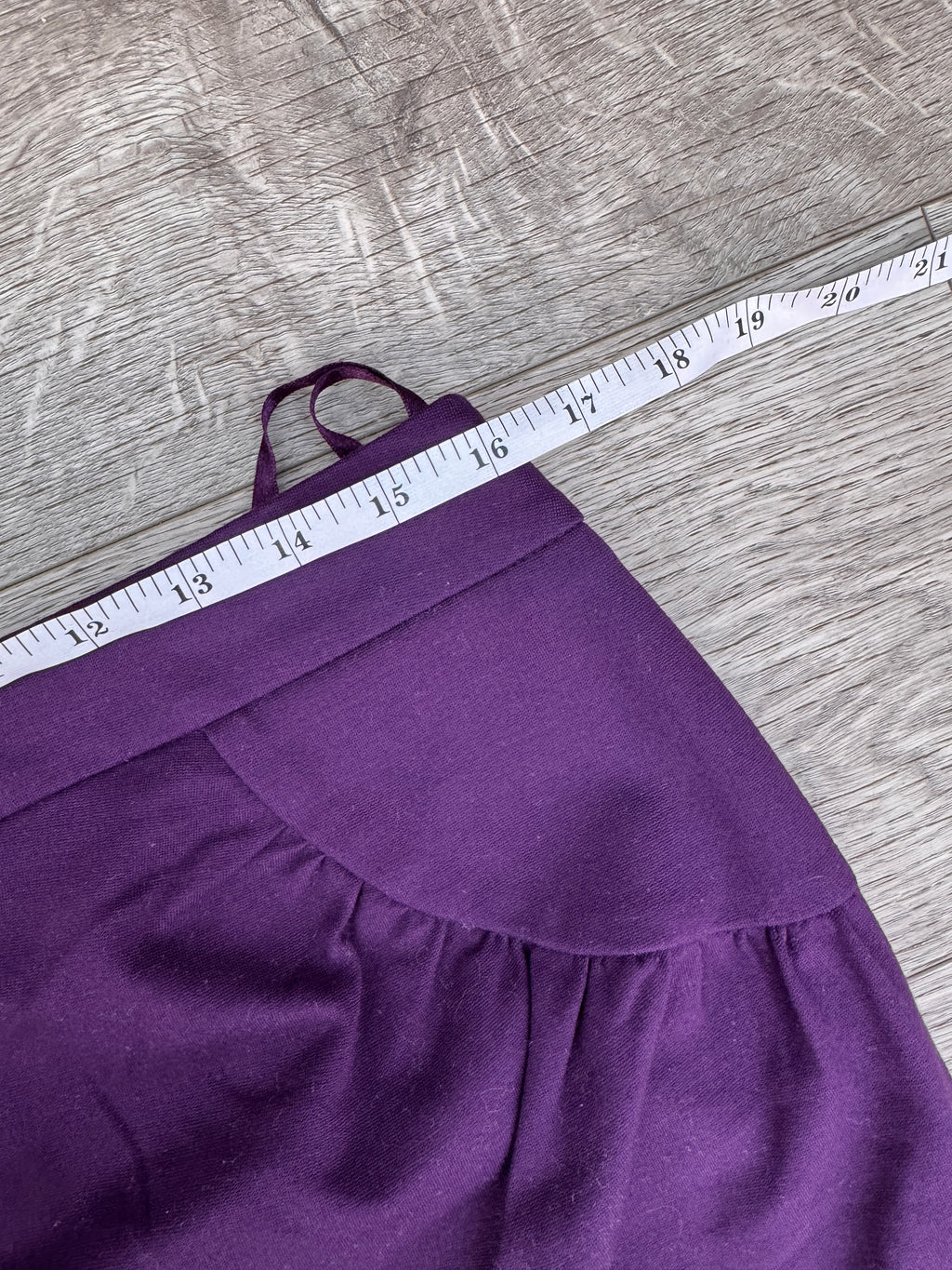 Phase Eight Womens Purple Pencil Skirt UK 14 Knee Length Ruched