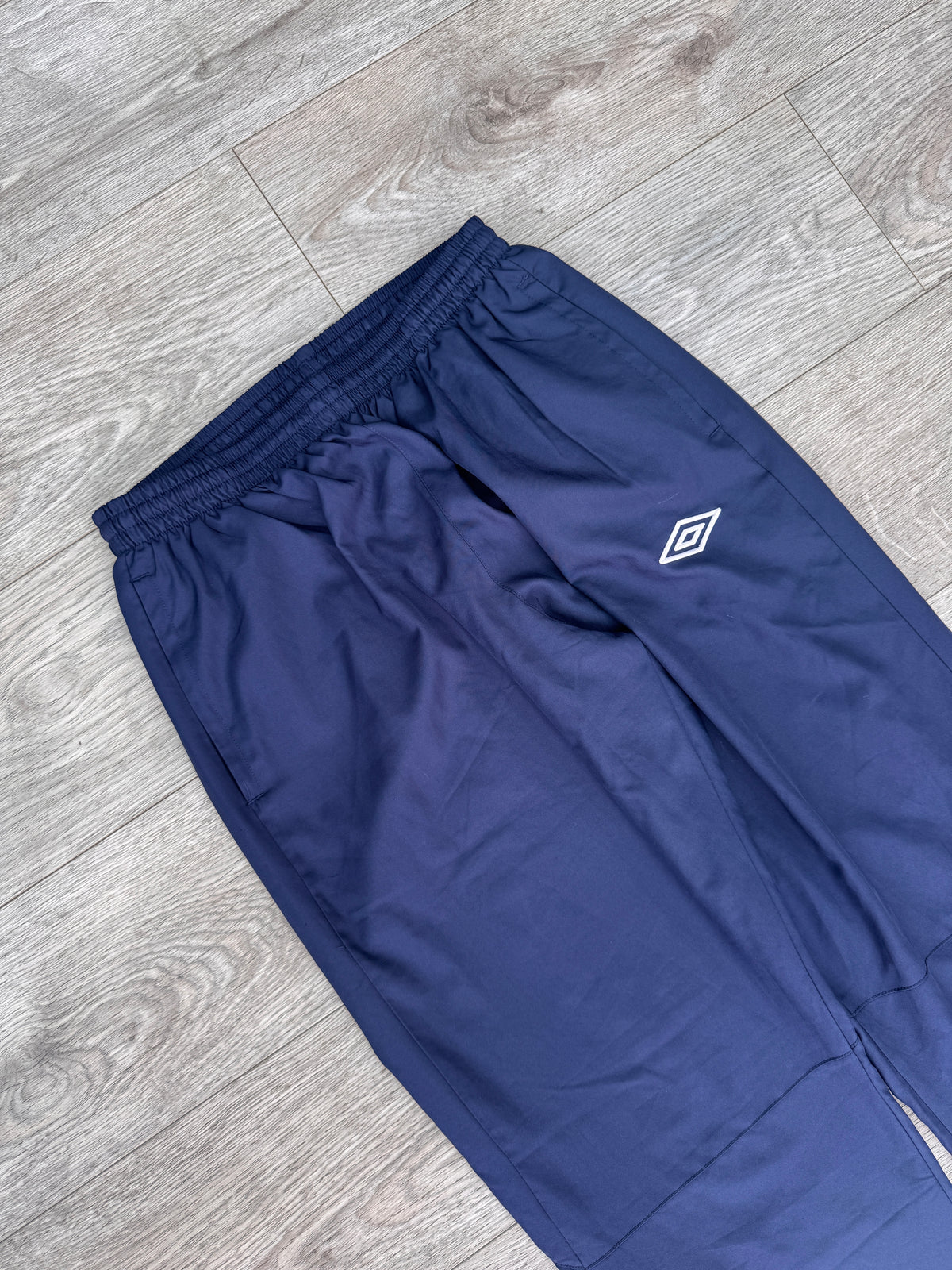 Umbro Mens Tracksuit Bottoms Large Navy Blue Football Training Joggers