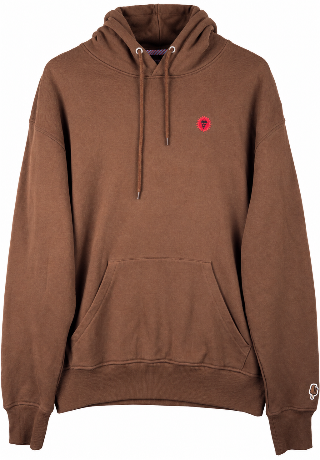 Icecream BBC Billionaire Boys Club Mens Brown Graphic Hoodie Sweatshirt