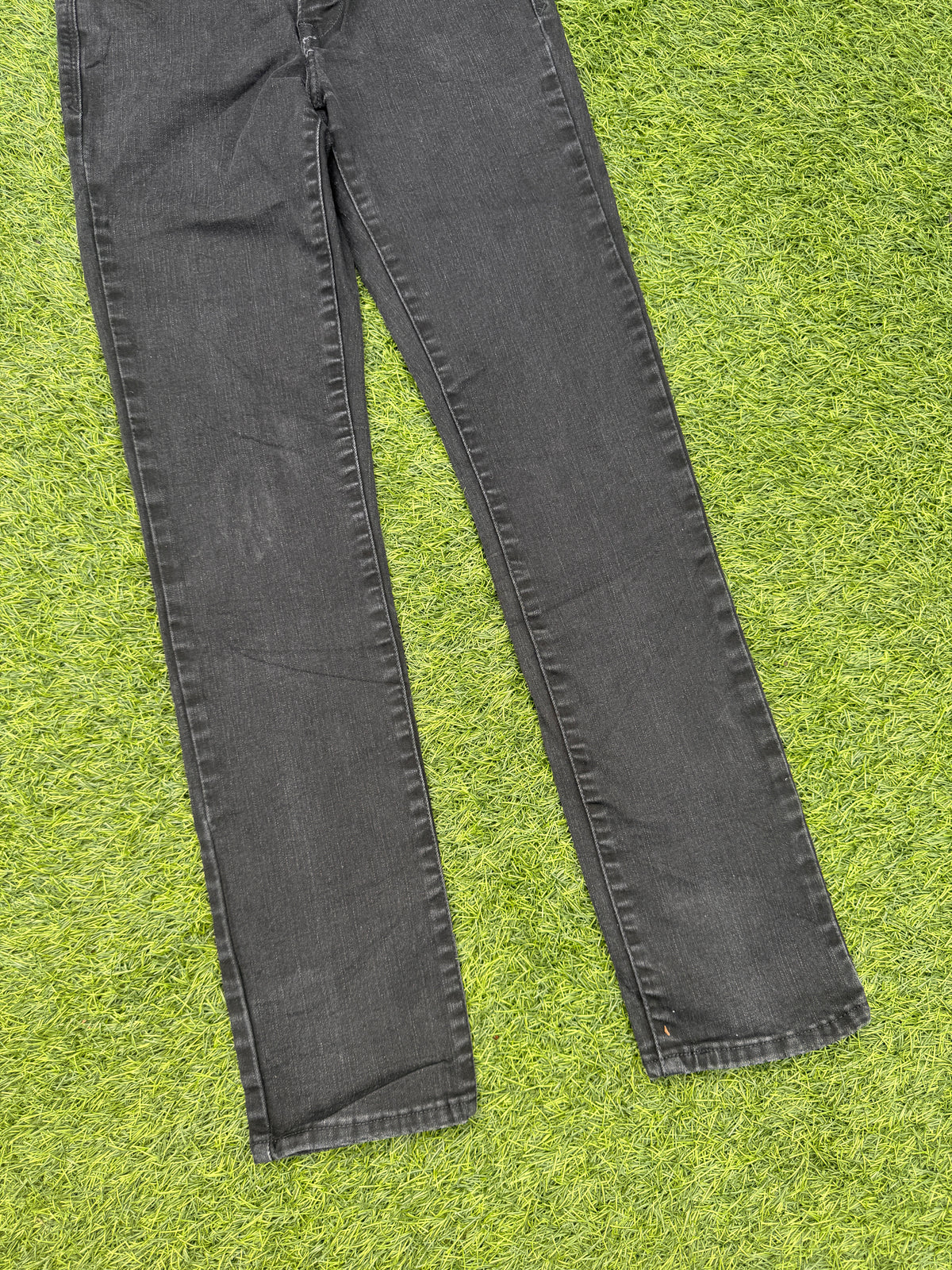 Levis Womens Jeans W27 L30 Black Classic Mid Rise Skinny Stretch