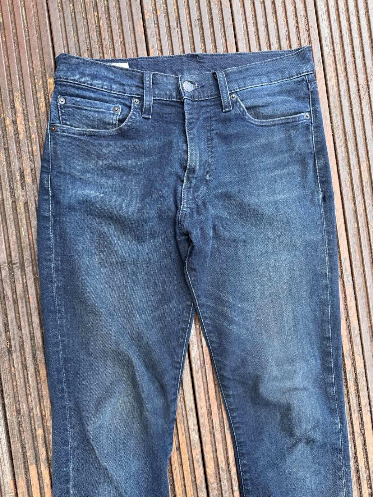 Levis 511 Premium Slim Fit Mens Jeans Blue Denim Stretch W 32 L 32