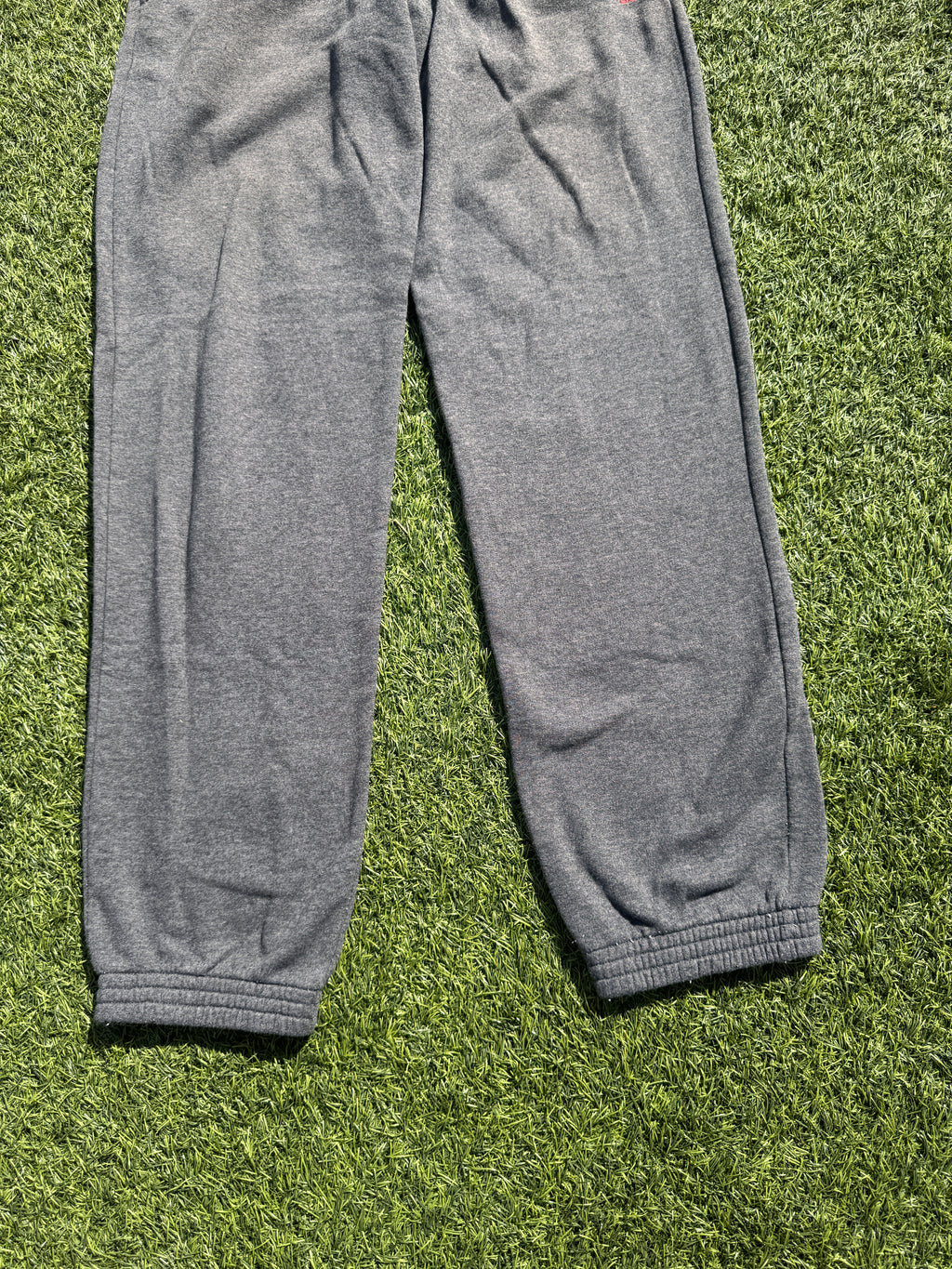 Adidas Performance Essentials Joggers Mens Small Grey Fleece