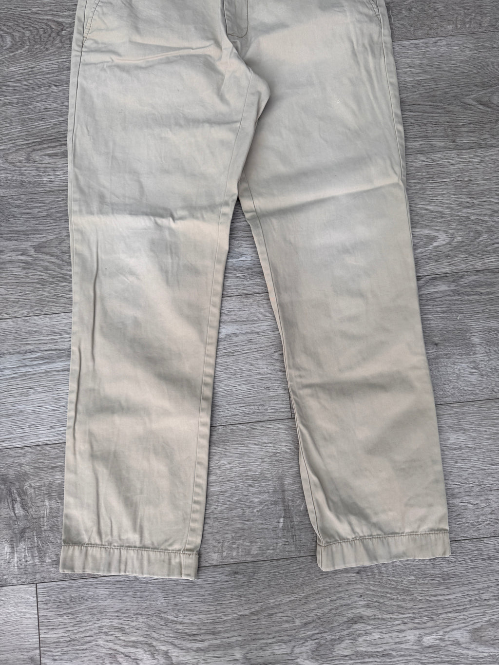 Tommy Hilfiger Mens Chino Trousers W32 L30 Beige Tailored Fit